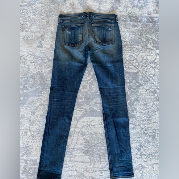 Rag and Bone slightly distressed skinny jeans - Picture 3 of 3